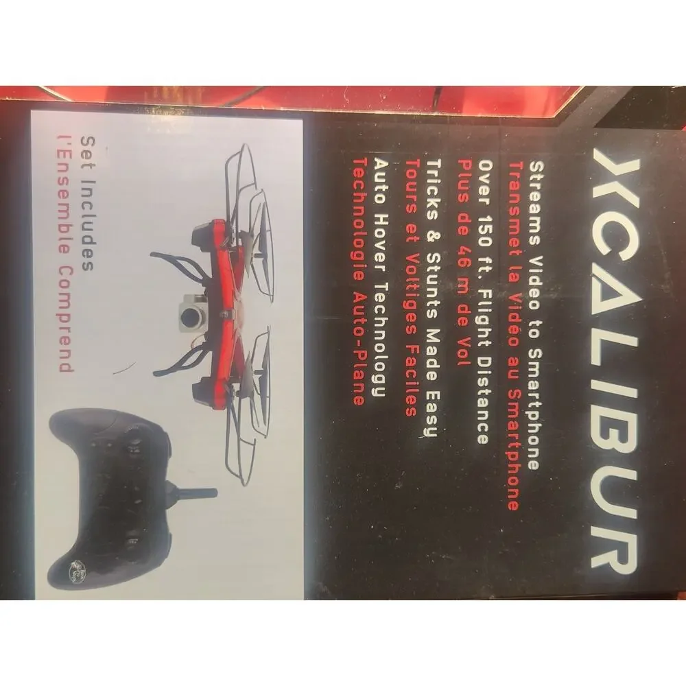 Bass Pro Shops Xcalibur Remote-Control Quadcopter Drone with Camera